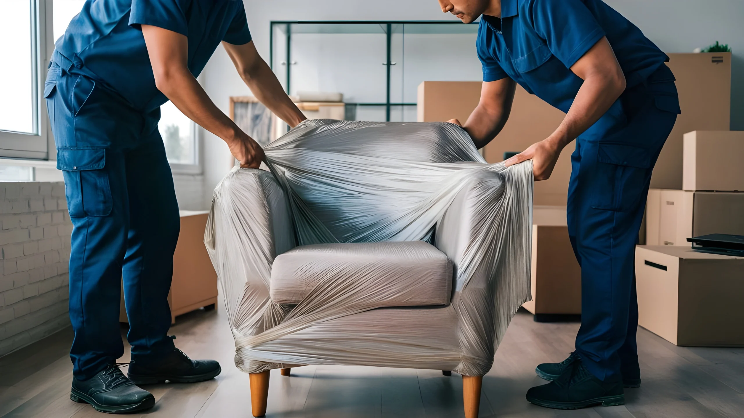 dos-hombres-estan-envolviendo-una-pieza-de-plastico-de-un-sofa (convert.io)